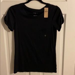 American Eagle black crew favorite tee shirt small